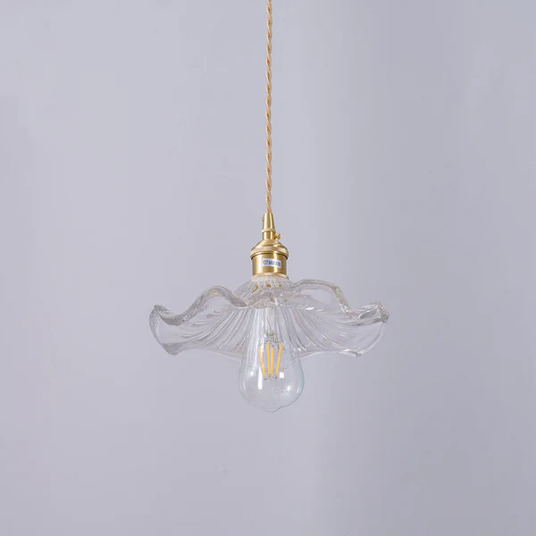Ozdobna lampa wisząca w kształcie kwiatu | Kwiatowy wzór