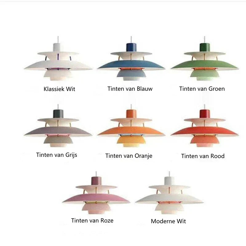 Nowoczesna lampa wisząca do wnętrz | Warstwowy design