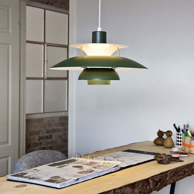 Nowoczesna lampa wisząca do wnętrz | Warstwowy design