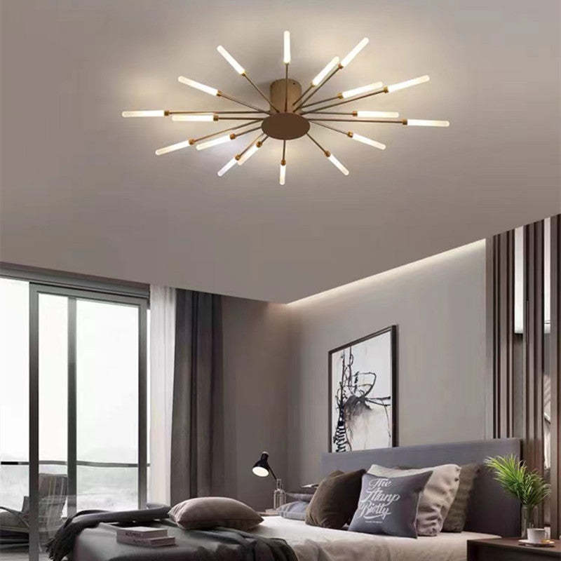 Nowoczesna lampa sufitowa LED | Wzór fajerwerków