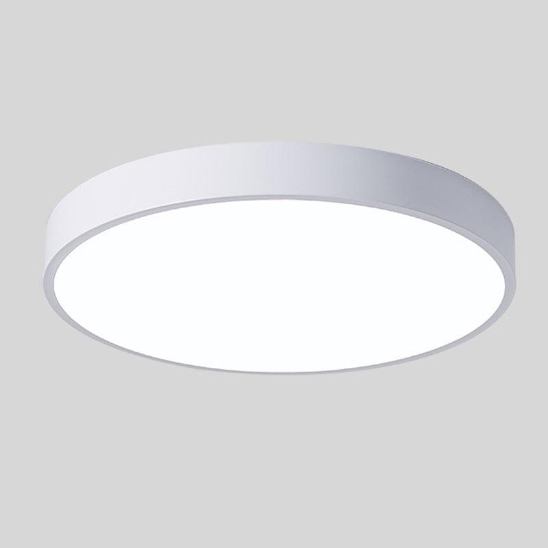 Ozdobna lampa sufitowa LED | Okrągły design Macaroon