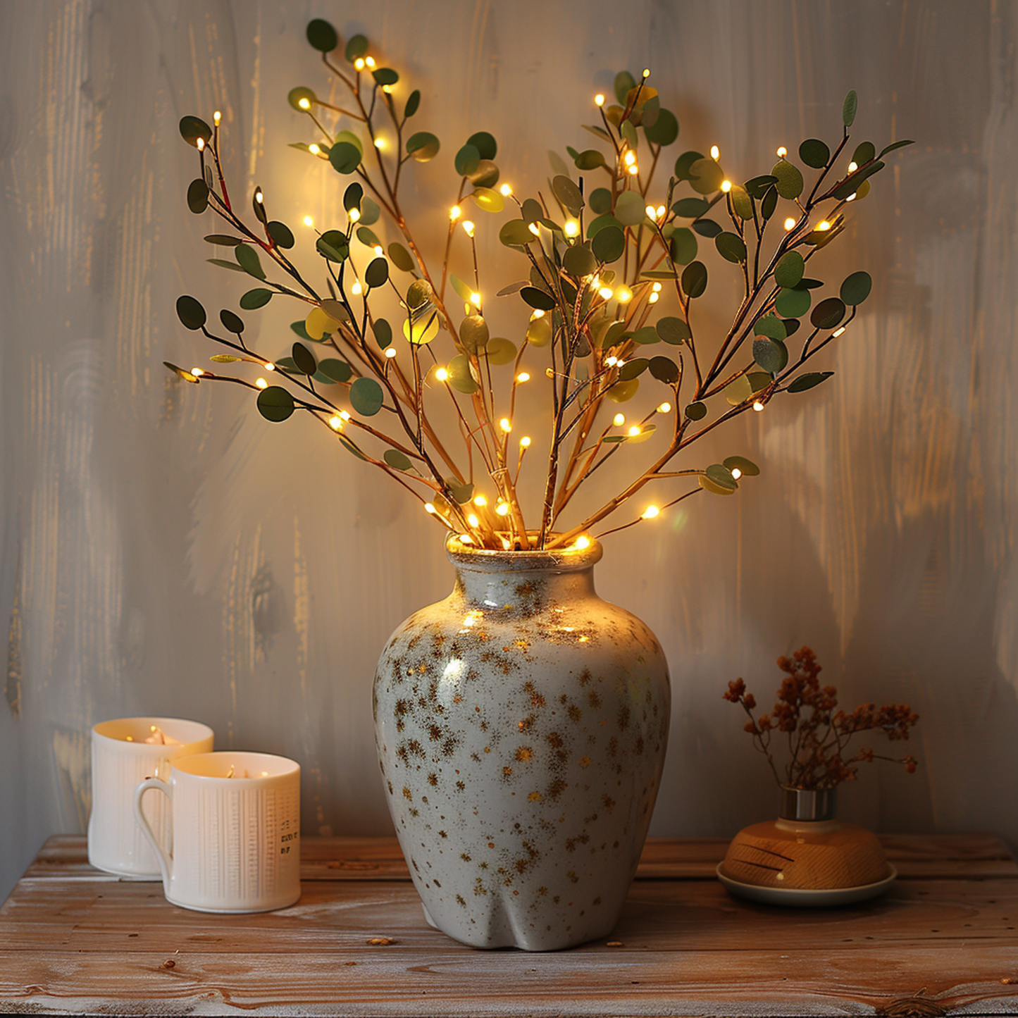 Lampa stołowa LED w stylu bajkowym | Olive Branch Design