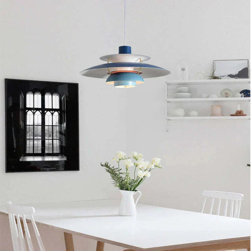 Nowoczesna lampa wisząca do wnętrz | Warstwowy design