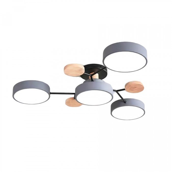 Nowoczesna okrągła lampa sufitowa | LED