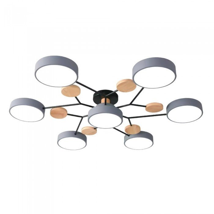 Nowoczesna okrągła lampa sufitowa | LED