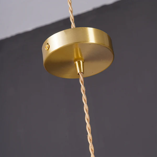 Ozdobna lampa wisząca w kształcie kwiatu | Kwiatowy wzór