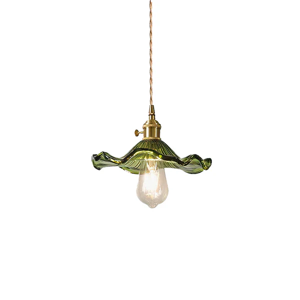 Ozdobna lampa wisząca w kształcie kwiatu | Kwiatowy wzór
