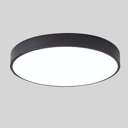 Ozdobna lampa sufitowa LED | Okrągły design Macaroon