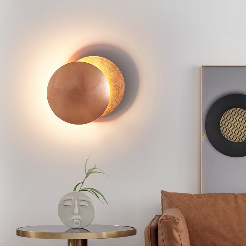 Kinkiet Eclipse Moon | Dekoracyjna lampa LED