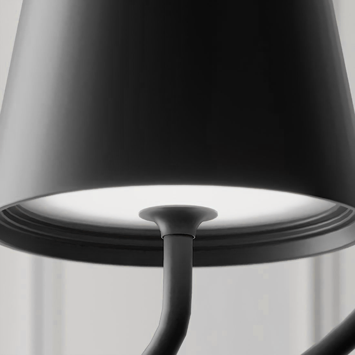 Bezprzewodowa lampa ścienna LED | Przenośna