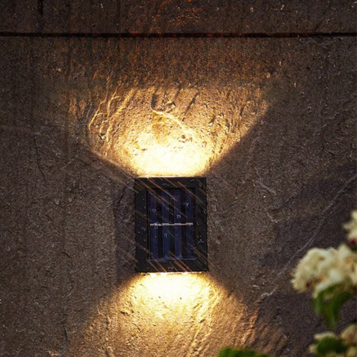 Zewnętrzne lampy ścienne solarne | LED