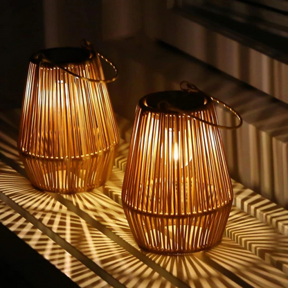 Lampa ogrodowa zasilana energią słoneczną | Na zewnątrz