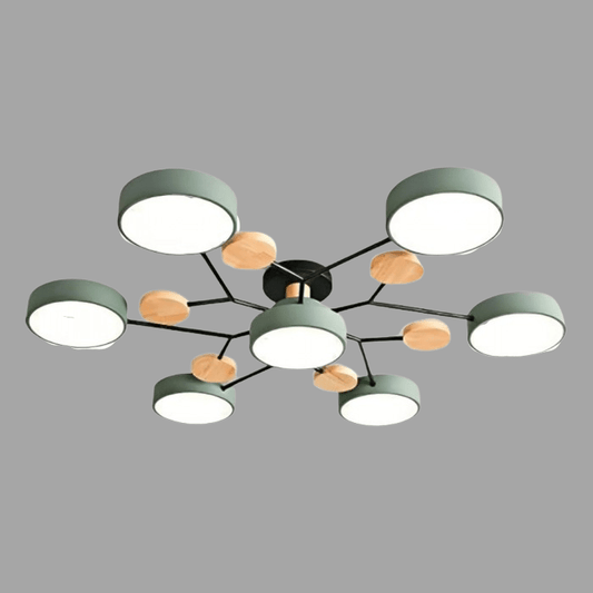 Nowoczesna okrągła lampa sufitowa | LED