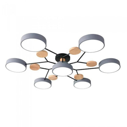 Nowoczesna okrągła lampa sufitowa | LED