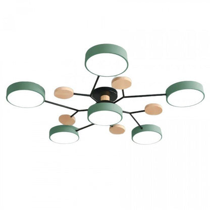 Nowoczesna okrągła lampa sufitowa | LED