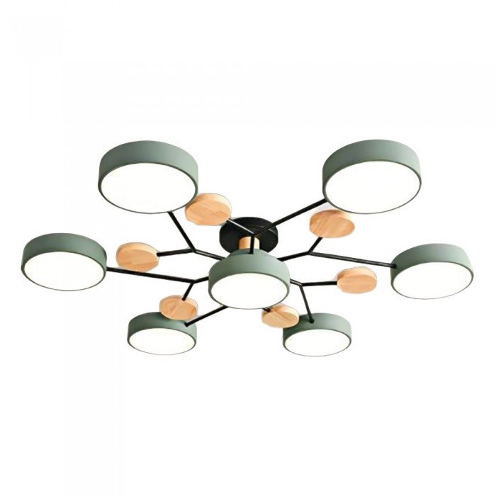 Nowoczesna okrągła lampa sufitowa | LED