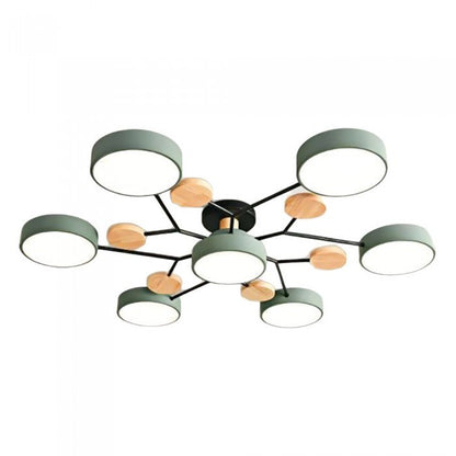 Nowoczesna okrągła lampa sufitowa | LED