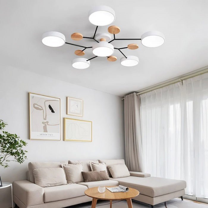 Nowoczesna okrągła lampa sufitowa | LED